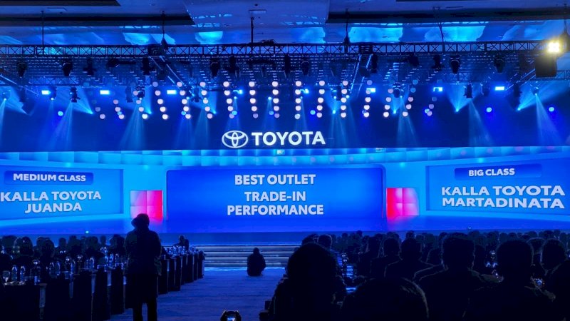Kalla Toyota berhasil membawa pulang total 63 penghargaan