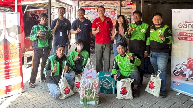 Service visit Honda Motor di gelar di Lapangan emmy saelan 