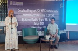 Hj. Aliyah Mustika Ilham :Semua Masyarakat Indonesia Harus Punya JKN KIS