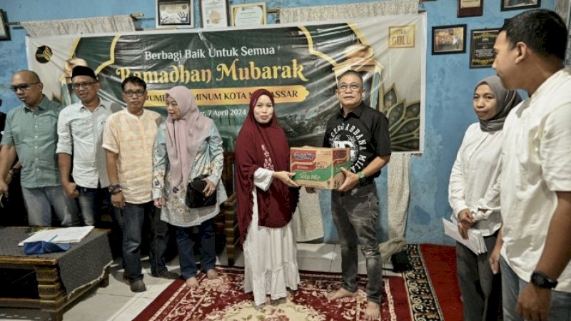 Perumda Air Minum Kota Makassar Terus Menebar Kebaikan di Bulan Ramadan