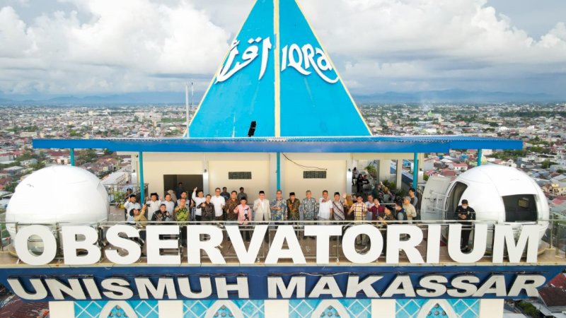 Unismuh Makassar memfasilitasi ruang observatorium untuk melihat hilal 