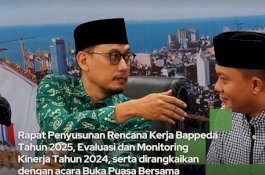 BAPPEDA Makassar Gelar Rapat penyusunan Rencana Kerja Tahun 2025 dan Evamuasi Monitoring Kerja 2024