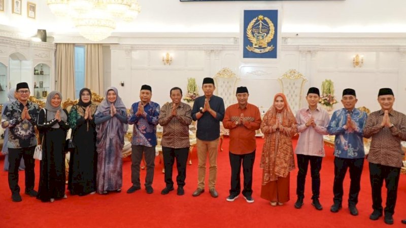 Akbar Ali Pimpin Jajaran Pemkot Parepare Halal bihalal Bersama PJ Gubernur Sulsel 