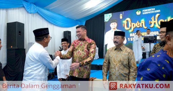 Hari Kedua Open House, Adnan-Kio Terima Ribuan Tokoh Masyarakat