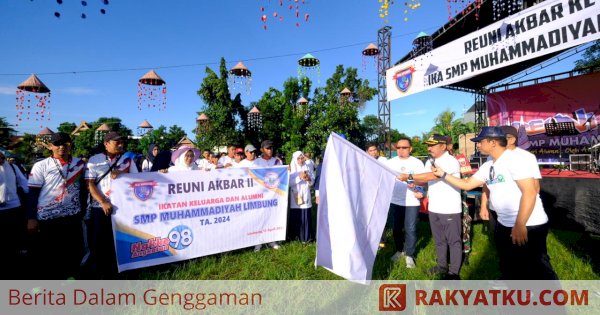 Wabup Gowa Lepas Peserta Jalan Santai IKA SMP Muhammadiyah