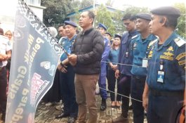 Pj Wali Kota Parepare Akbar Ali Lepas Rombongan Mudik Gratis ke Kalimantan