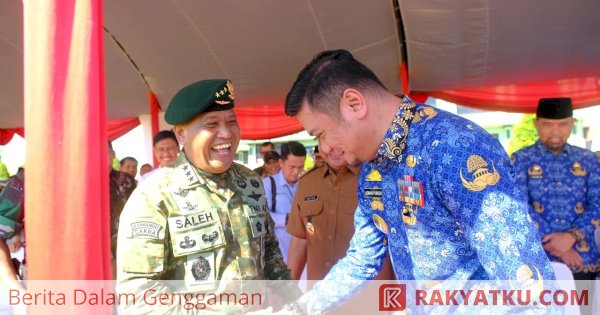 Hadiri Sertijab Pangdivif 3 Kostrad, Bupati Gowa Harap Kerja Sama Terus Terjalin