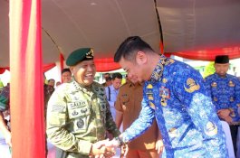 Hadiri Sertijab Pangdivif 3 Kostrad, Bupati Gowa Harap Kerja Sama Terus Terjalin