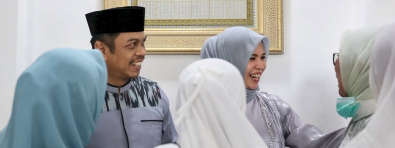Lebaran, PJ Sekda Makassar Open House Bersama Jajaran OPD dan Masyarakat