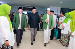 Kerukunan Keluarga Santri Asal Barru Halalbihalal di Kantor Pemkab Barru