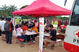 PMI Gowa Gelar Baksos Donor Darah