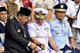 Serah Terima Jabatan Komandan Lantamal VI Makassar Dihadiri Penjabat Gubernur Sulsel