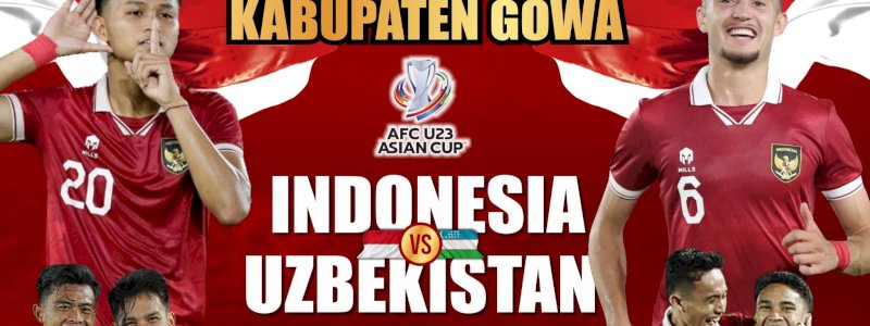 Pemkab Gowa Gelar Nobar Timnas Indonesia vs Uzbekistan di RTH Syekh Yusuf