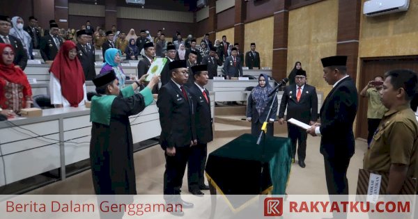 Pj Wali Kota Parepare Akbar Ali Lantik 2 Pejabat Eselon II