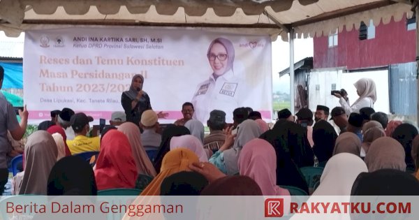 Andi Ina Kartika Reses di Lipukasi Barru: Bawa Kabar Bantuan ke Petani-Pamit Tak Maju Lagi