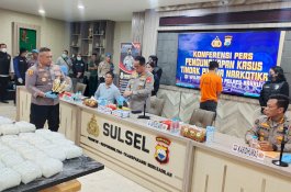 Pria yang Ditangkap Bersama 30 Kg Narkotika di Barru Sebelumnya Loloskan 17 Kg