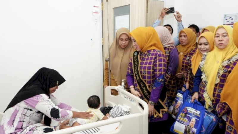 Bunda PAUD Sulsel Gelar Bakti Sosial Operasi Celah Bibir dan Lelangit pada Anak