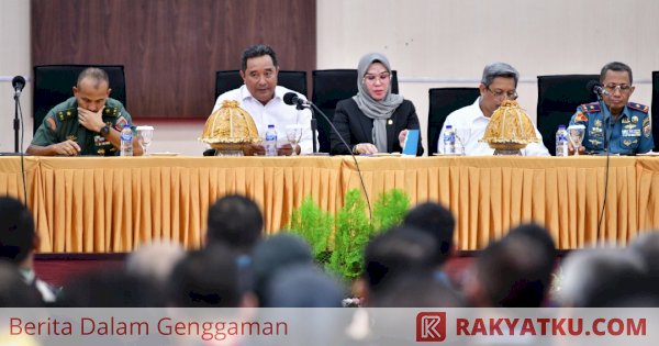 Pj Gubernur Sulsel Pimpin Rakor Pemantapan Pilkada Serentak 2024