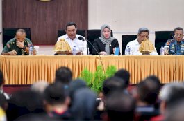 Pj Gubernur Sulsel Pimpin Rakor Pemantapan Pilkada Serentak 2024