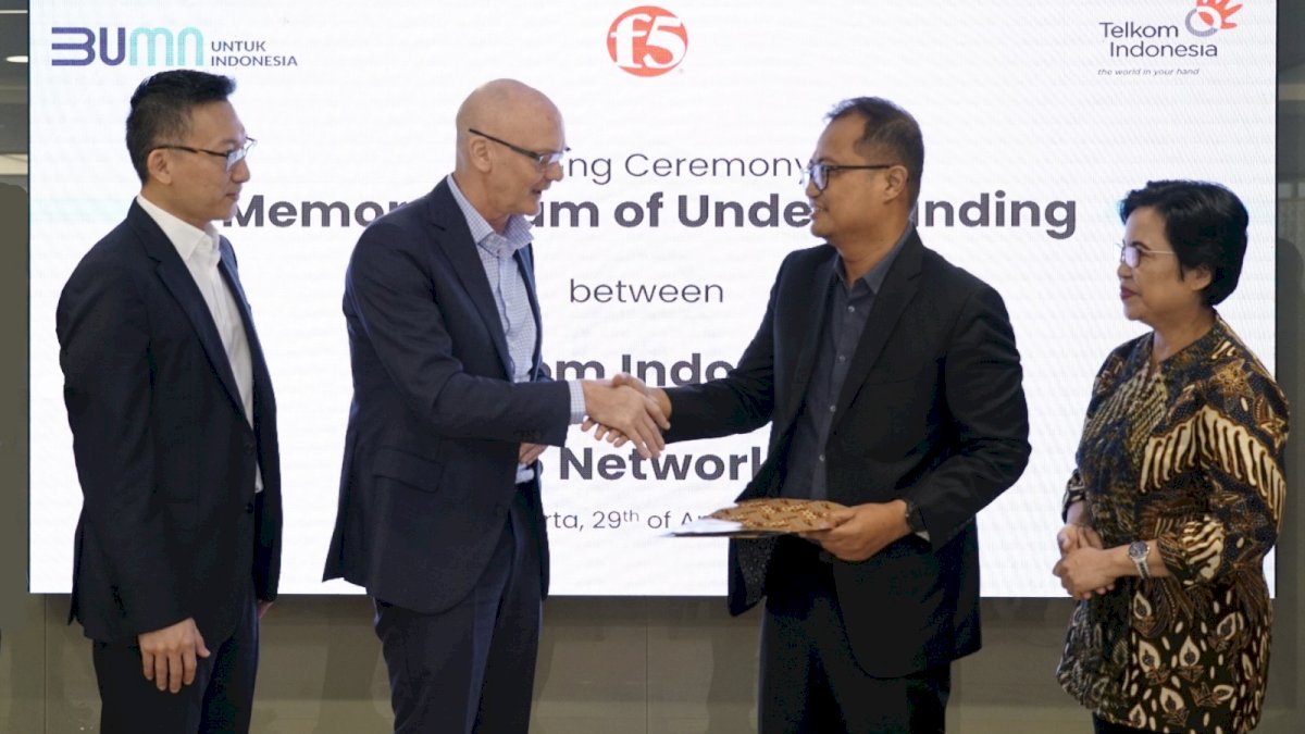 Perkuat Cybersecurity Indonesia, Telkom bersama F5, Pemain Global Multicloud Application Security and Delivery, Kokohkan Kemitraan Strategis