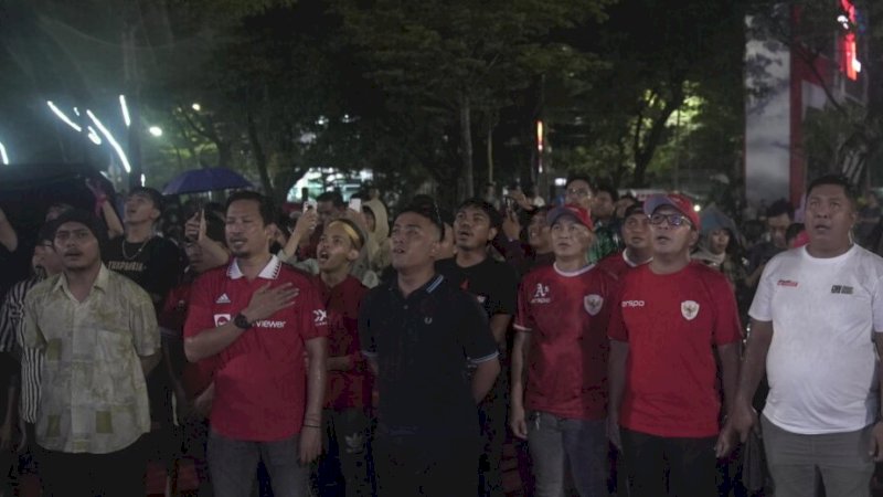 Danny Pomanto Satukan Semangat Dukungan Warga Makassar Untuk Timnas Indonesia, Gelar 4 Titik Nobar 