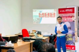 Tetap #Cari_Aman Berkendara di Tengah Cuaca Panas