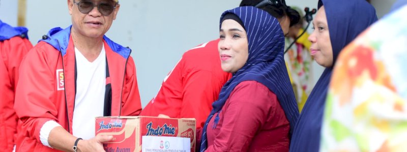 Peduli Kemanusiaan, Beni Iskandar Terjun Langsung ke Lokasi Bencana antarkan 9 Unit Armada Mobil Tangki.