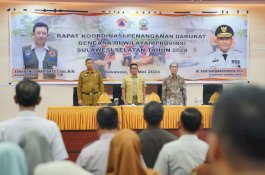 BNPB Beri Bantuan DSP Rp 2,5 Miliar Beserta Logistik untuk Bencana di Sulsel