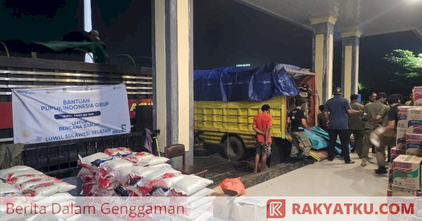 Pemerintah Pusat Kirim Bantuan 40 Ton Beras untuk Korban Terdampak Banjir dan Longsor di Sulsel