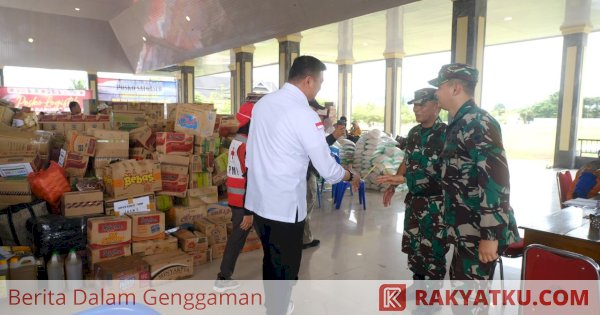 PMI Sulsel Salurkan Berbagai Bantuan Kemanusiaan ke Pemkab Luwu