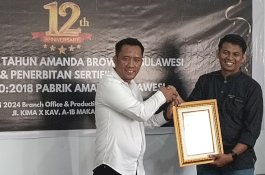 Kantongi Sertifikat ISO 2200 Tepat di Milad ke-12 Tahun,  Amanda Brownies Sulawesi Akan Ekspansi ke Sultra