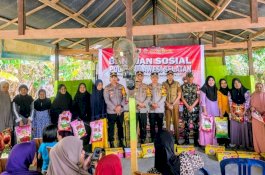 Kapolres Wajo Kembali Salurkan Bantuan Sosial untuk Korban Terdampak Bencana Banjir