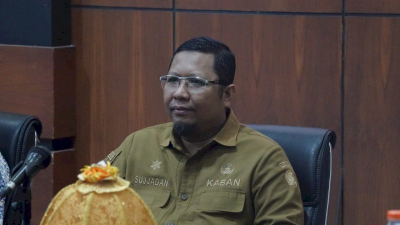 Kepala Bappeda Gowa, Sujjadan.