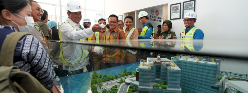 Progres Pembangunan RS OJK di CPI Makassar Sudah 78 Persen