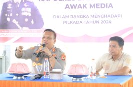 Kapolres Barru Ajak Media Bersinergi Cegah Konflik dan Hoaks