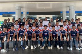 Bupati Chaidir Syam Lepas Skuat Persim Maros Menuju Liga 3 Nasional