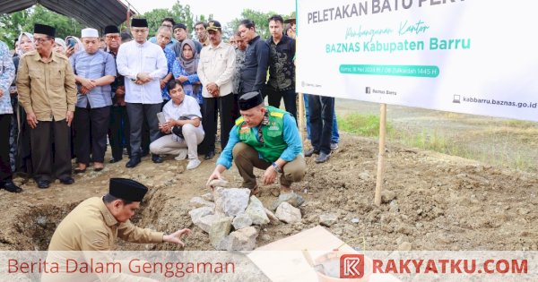 Baznas Barru Bangun Kantor Baru, Siap  Perkuat Penanganan Kemiskinan