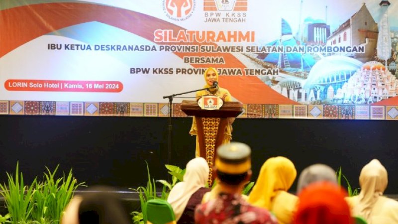 Pj Ketua Dekranasda Sulsel Silaturahmi Dengan KKSS Jawa Tengah