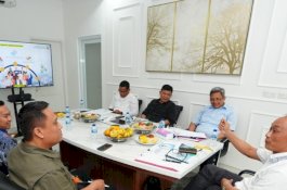 Setelah Dilantik, Pj Gubernur Sulsel Prof Zudan Gelar Rapat Terbatas Bersama Kepala OPD