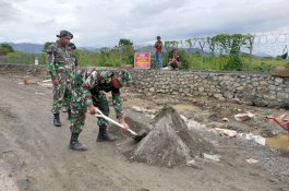 Dansatgas TMMD Kodim 1403 Palopo Beri Apresiasi pada Komcad TNI yang Turut Membantu Sejak Hari Pertama