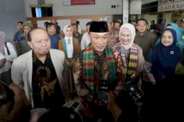 Penjabat Gubernur Sulsel Tiba di Makassar: Terima Kasih Sambutan Hangatnya