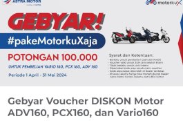 Beli Motor Honda Pakai Aplikasi Motorku X, Dapatkan Promo Potongan