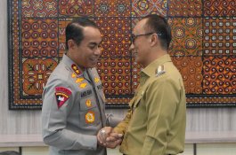 Kapolda Sulsel Terima Kunjungan Penjabat Gubernur Prof Zudan