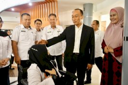 Staf dan Pasien RSKD Dadi Akui Senang Dikunjungi Pj Gubernur Sulsel 