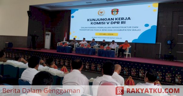 Terima Kunker Komisi V DPR RI, Pj Bupati Wajo Usulkan Sejumlah Pembangunan Infrastruktur