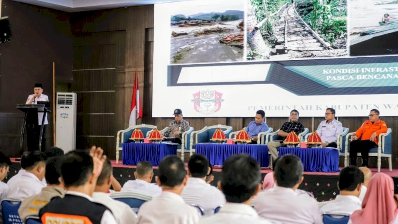 Kunker Komisi V DPR RI, Pemulihan Infrastruktur Wajo Pasca Bencana  Banjir