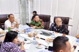 TPID Sulsel Rapat Koordinasi Bersama Pj Gubernur Sulsel, Bahas Penanganan Inflasi 
