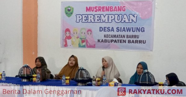 Musrenbang Perempuan Digelar: Bukti Komitmen Barru Akomodir Aspirasi Perempuan