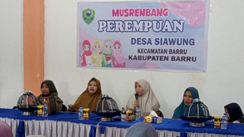 Musrenbang Perempuan Digelar: Bukti Komitmen Barru Akomodir Aspirasi Perempuan