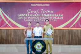 Barru Raih Opini WTP 10 Kali Berturut-turut, Bupati Suardi Saleh: Sinergi dan Komitmen Kunci Utama